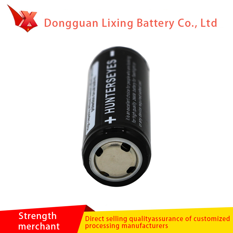 Soláthairtí Monaróir 5000Mah Polymer Battery Uimh. 2 Battery Rechargeable le haghaidh 32650 Flashlight Battery Litiam